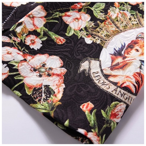 The Ellien Baroque Jacquard Ornate Jacket - Picture 6 of 8